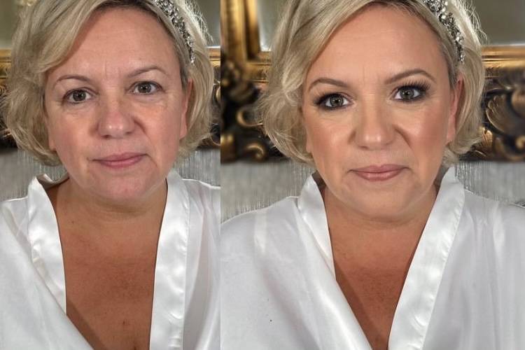 Soft glam for mature skin