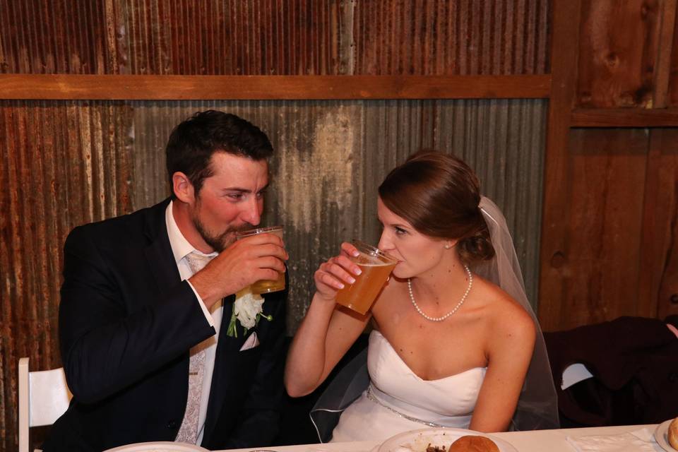 Drinking couple