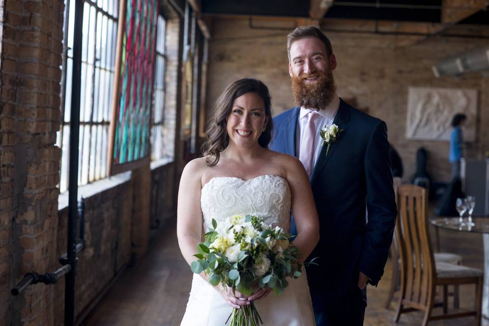Chicago wedding portrait