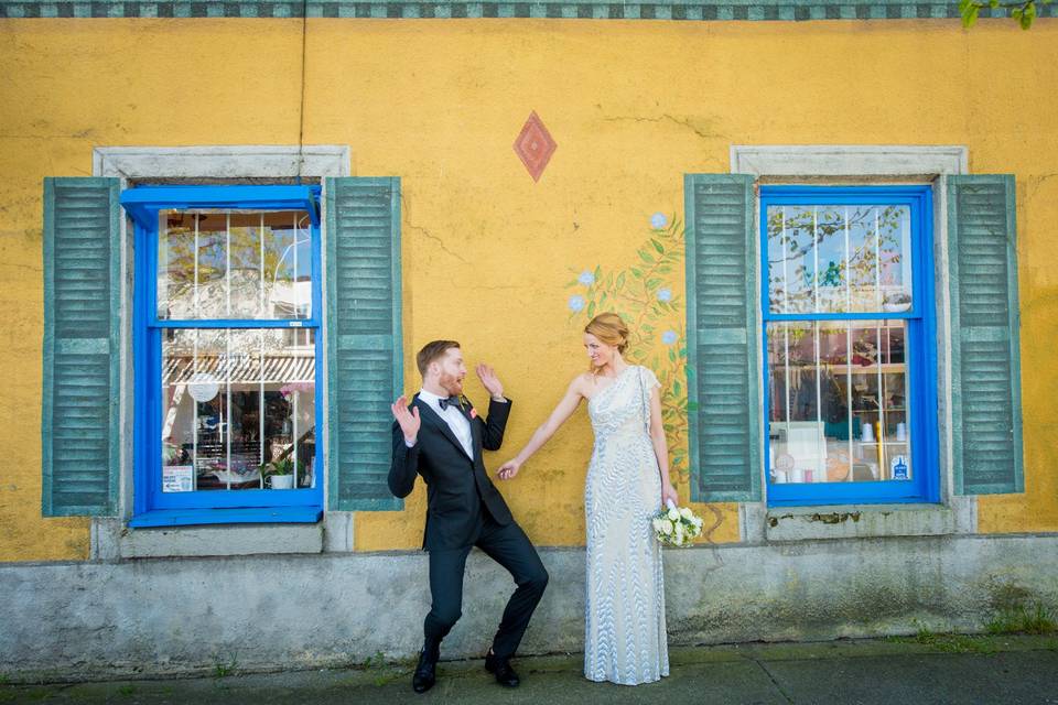 Vancouver wedding portrait