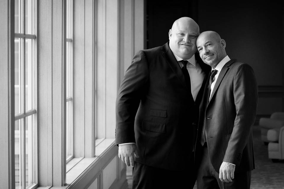 Chicago wedding portrait