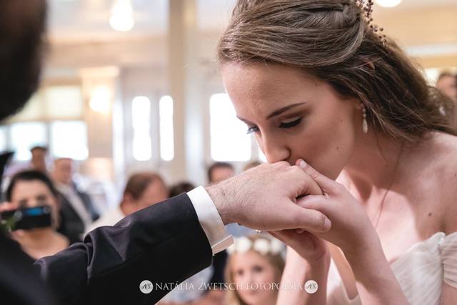 Praises from bride to groom