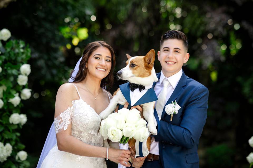 With ring bearer
