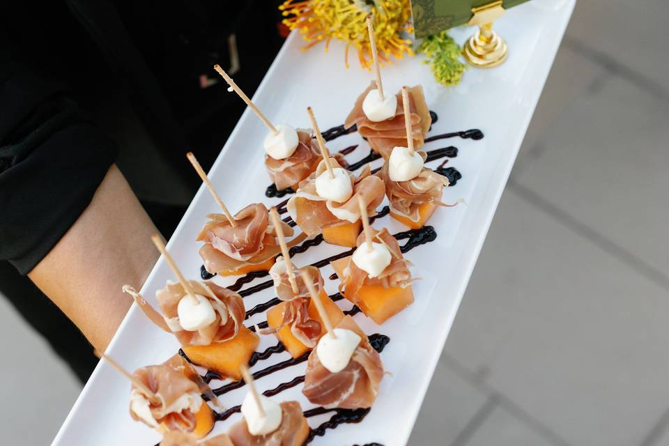 Melon Prosciutto Skewers