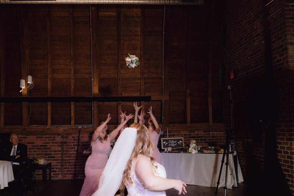 Throwing the Bouquet