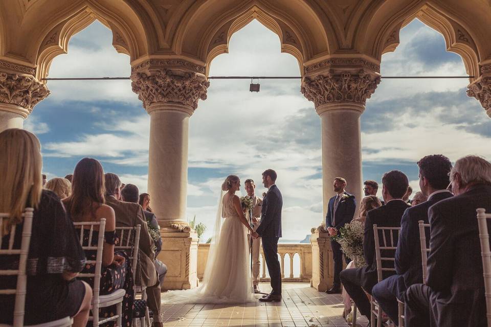 Wedding on the lake