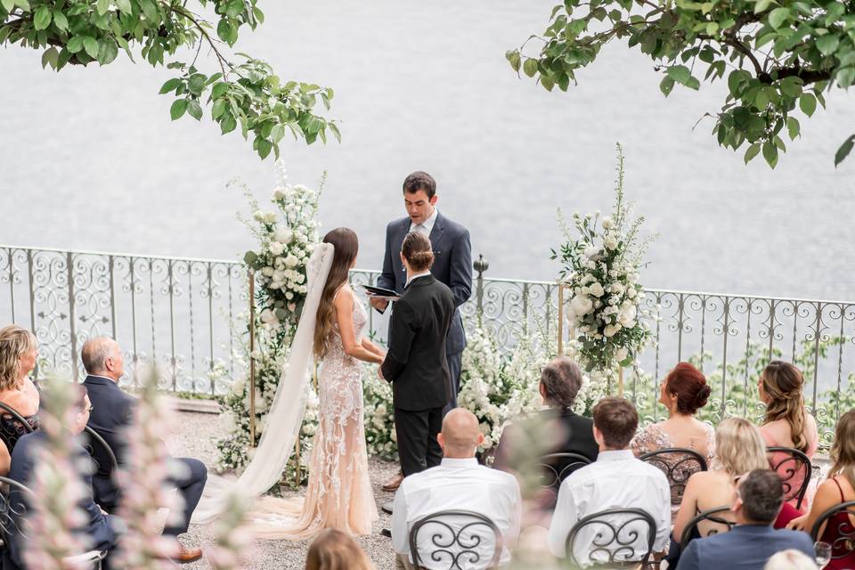Ceremony on the lake