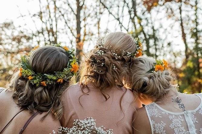 Bridal hairstyle