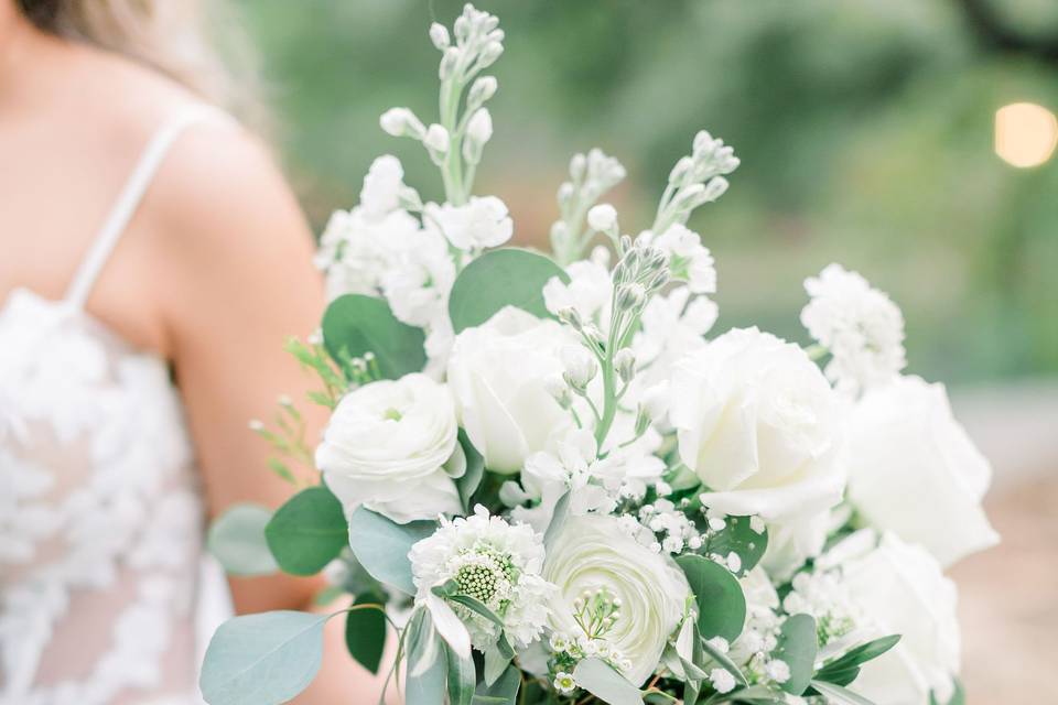 Sage & White Bouquet