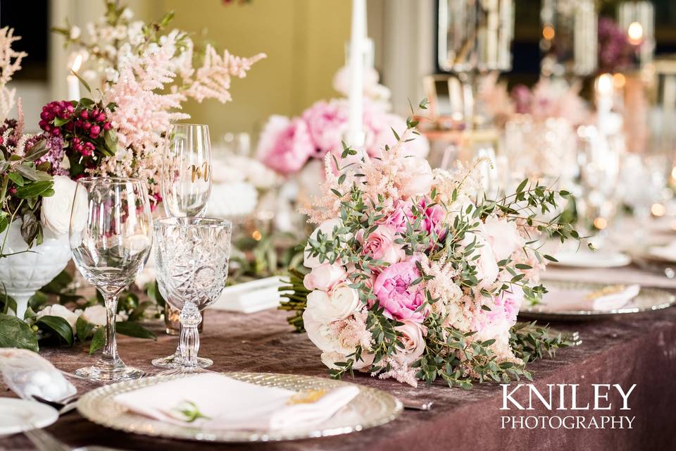 Wedding Table Scape