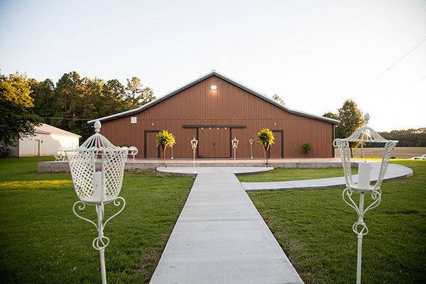 Front of the barn