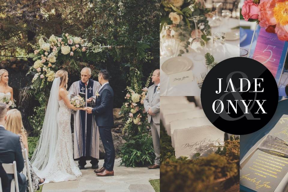 Jade and onyx weddings