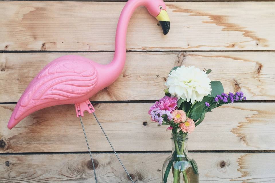 Flowers in a vase