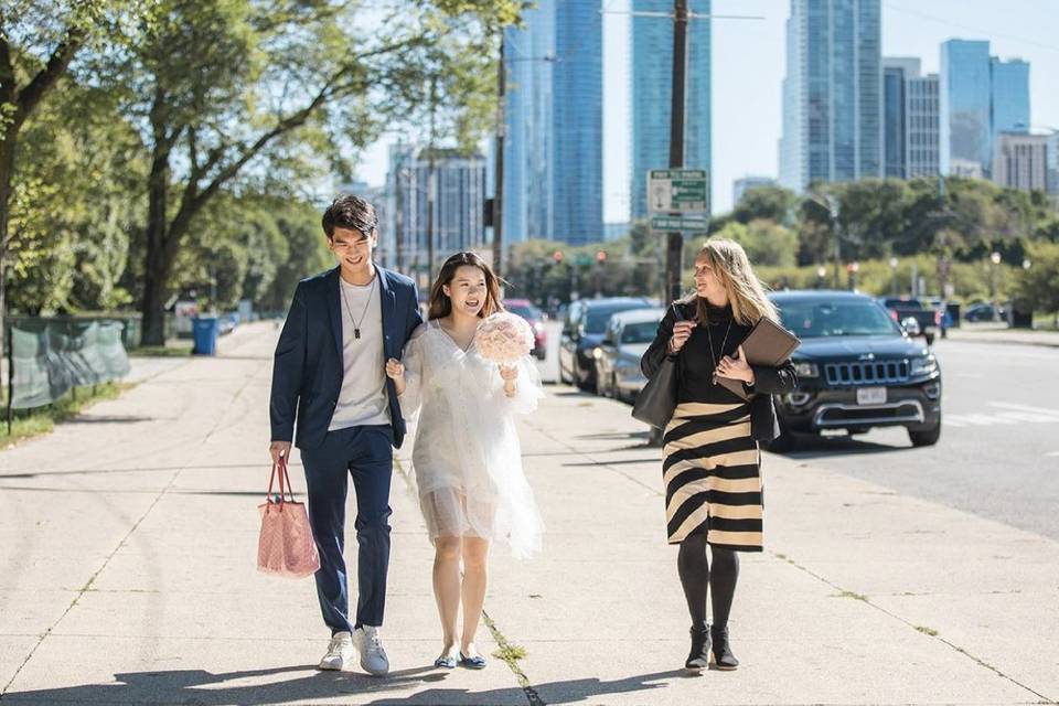 Wedding in Grant Park