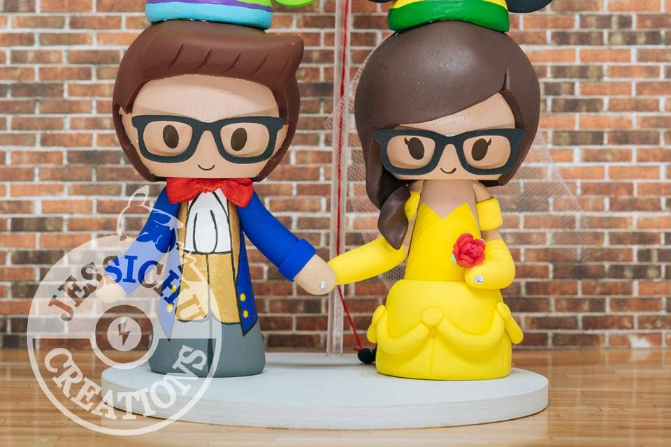 Custom Wedding Cake Toppers