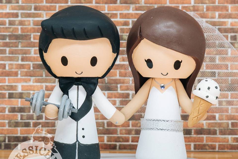 Custom Wedding Cake Toppers