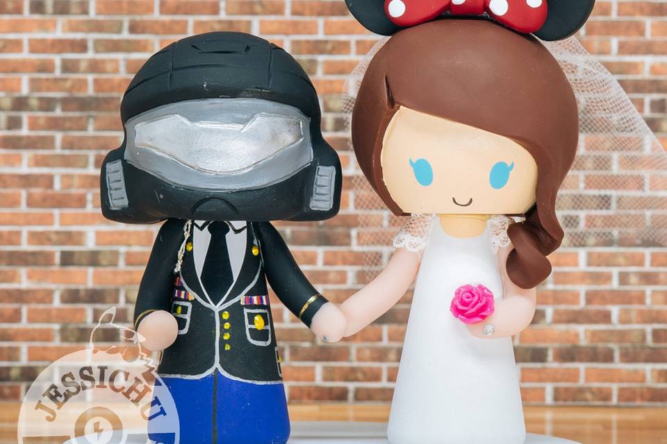 Custom Wedding Cake Toppers