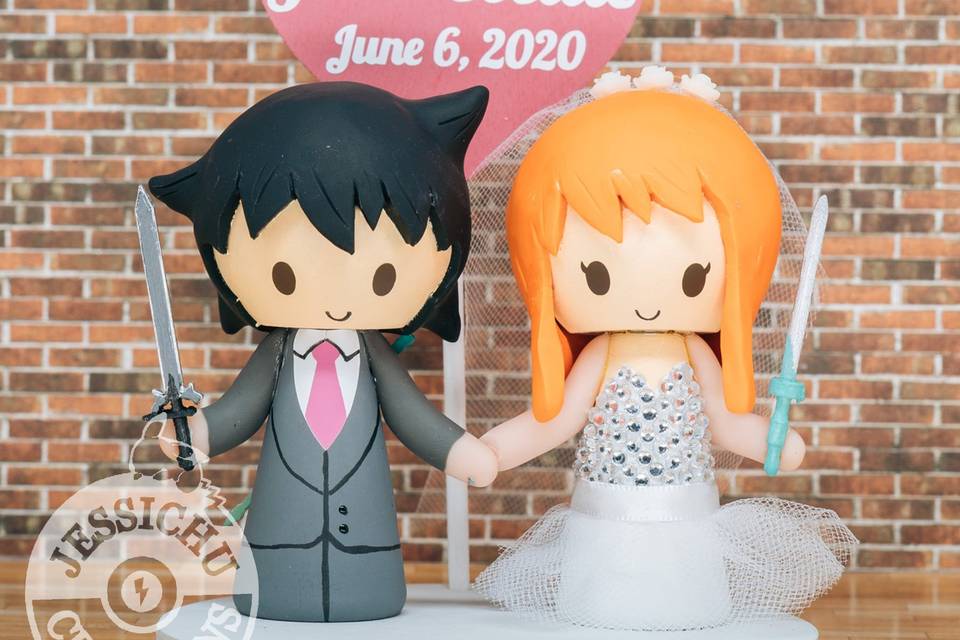 Custom Wedding Cake Toppers