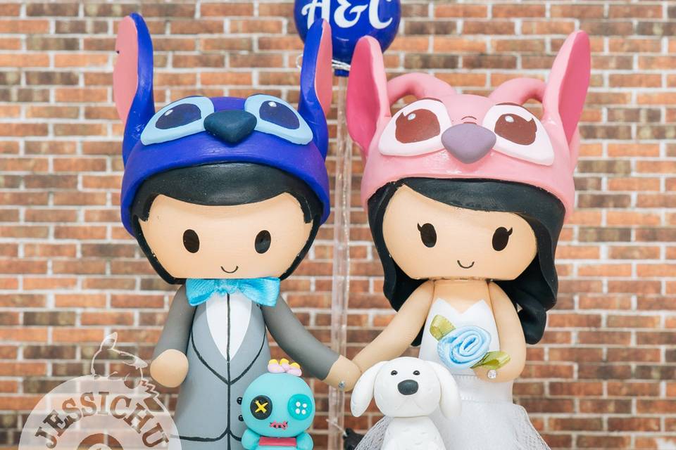 Custom Wedding Cake Toppers