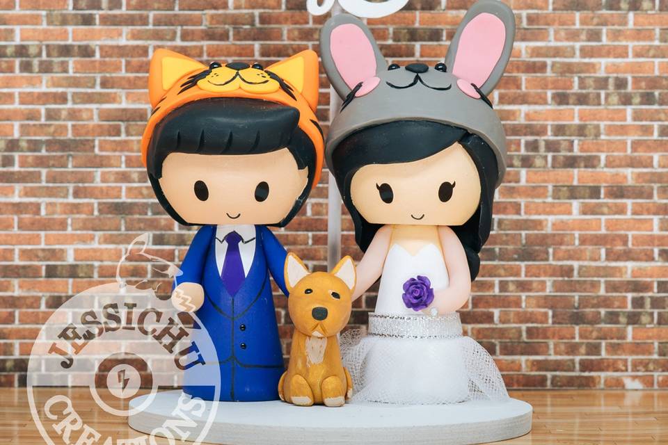 Custom Wedding Cake Toppers