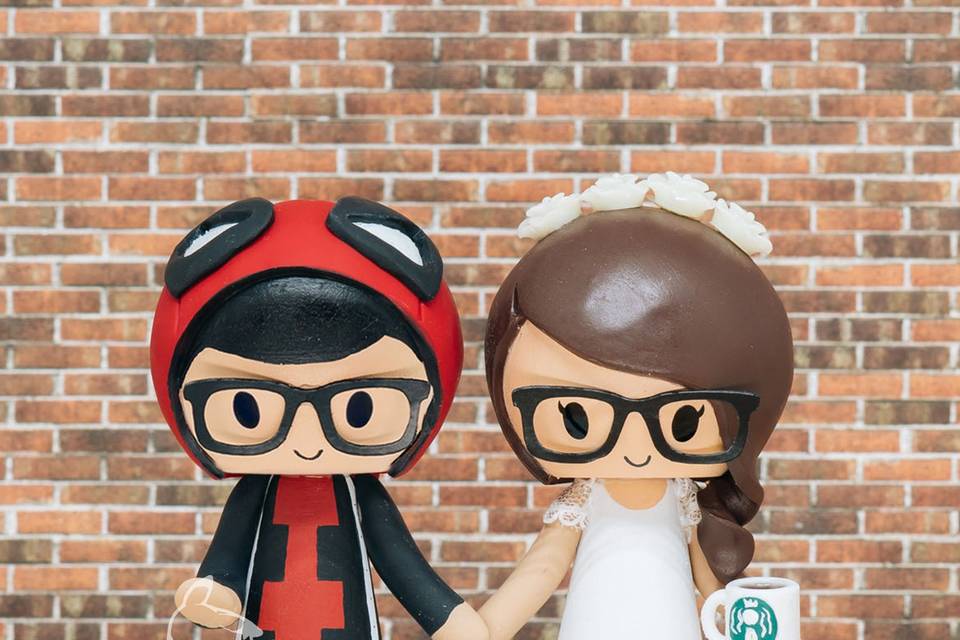 Custom Wedding Cake Toppers