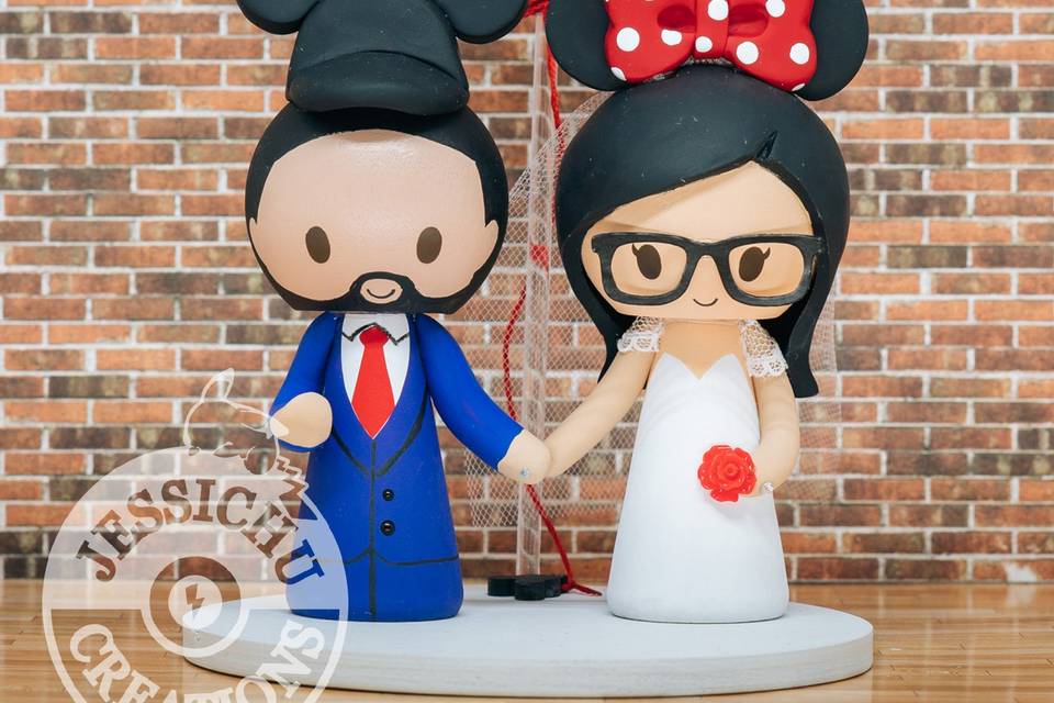 Custom Wedding Cake Toppers