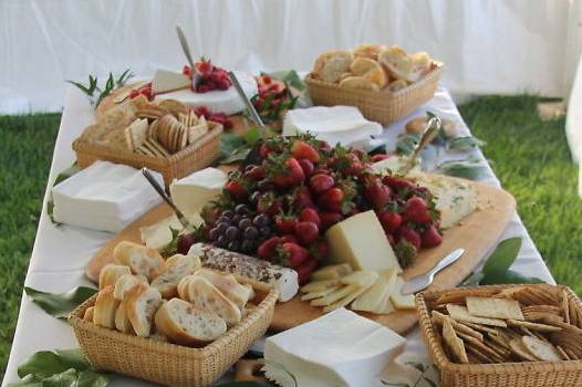 Cheese and Fruit Table