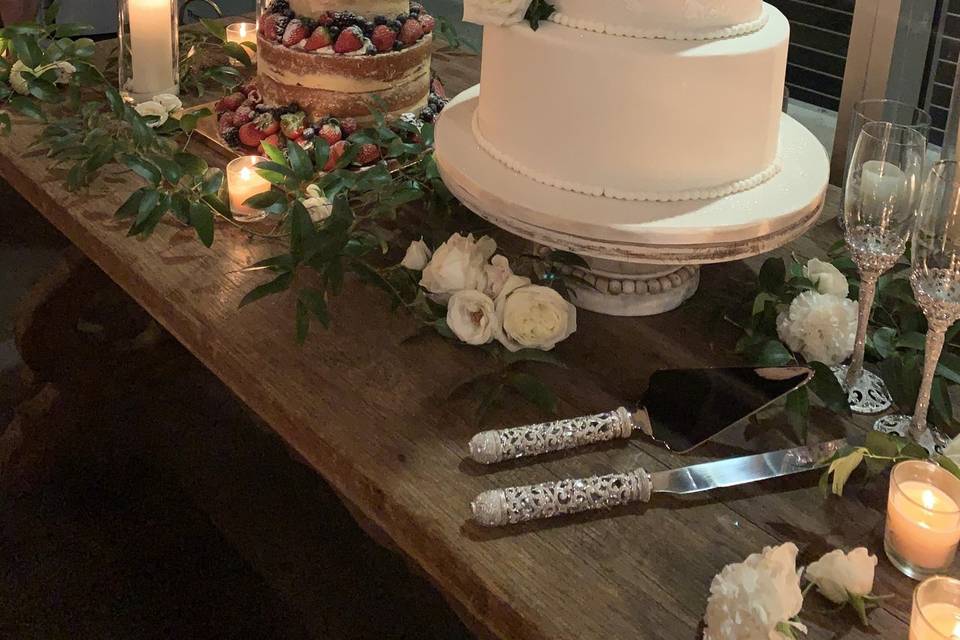 Bride and Groom Cake