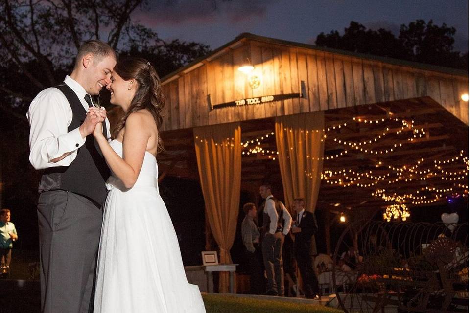 Couple dancing