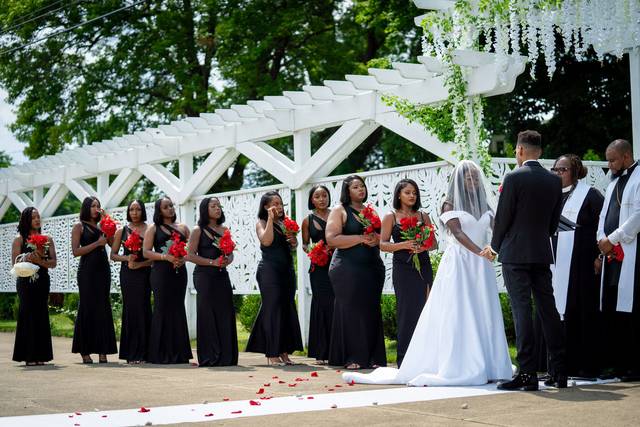 Ceremony by Pergola