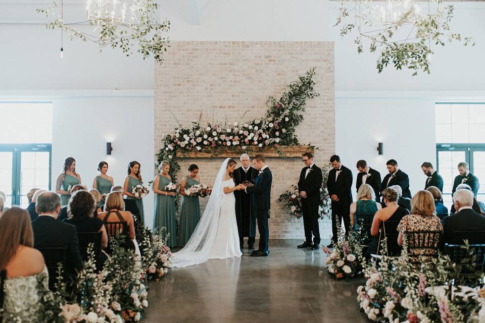 Indoor ceremony