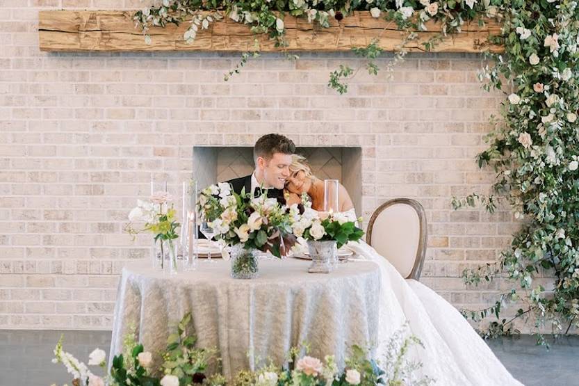 Beautiful mantle arrangement