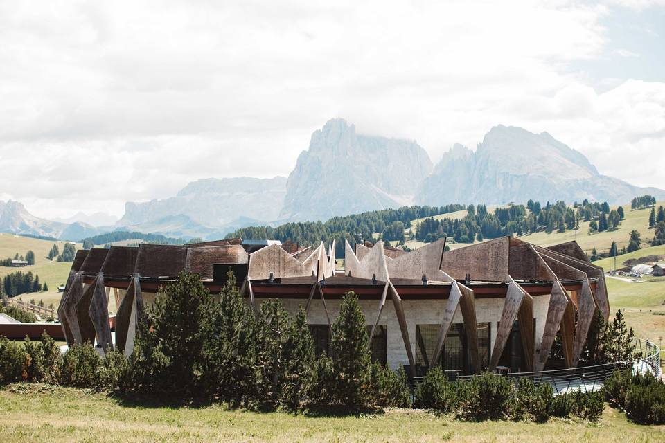 Chalet in the Dolomites