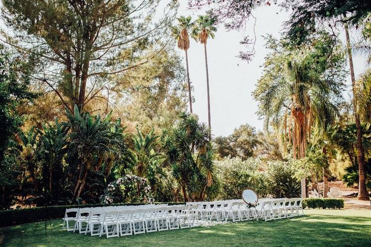 Outdoor ceremony