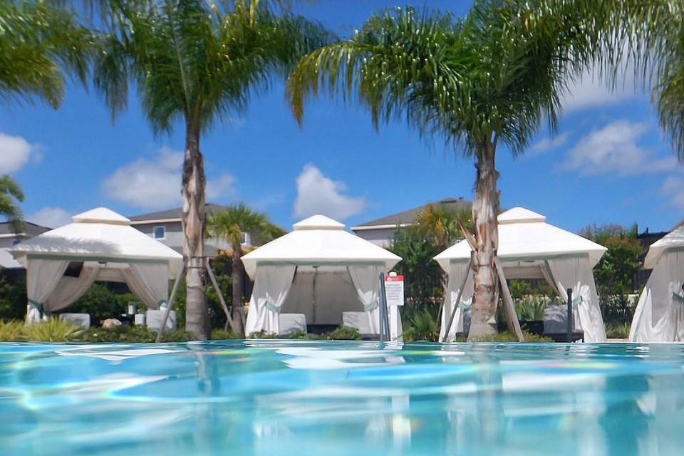 Poolside view