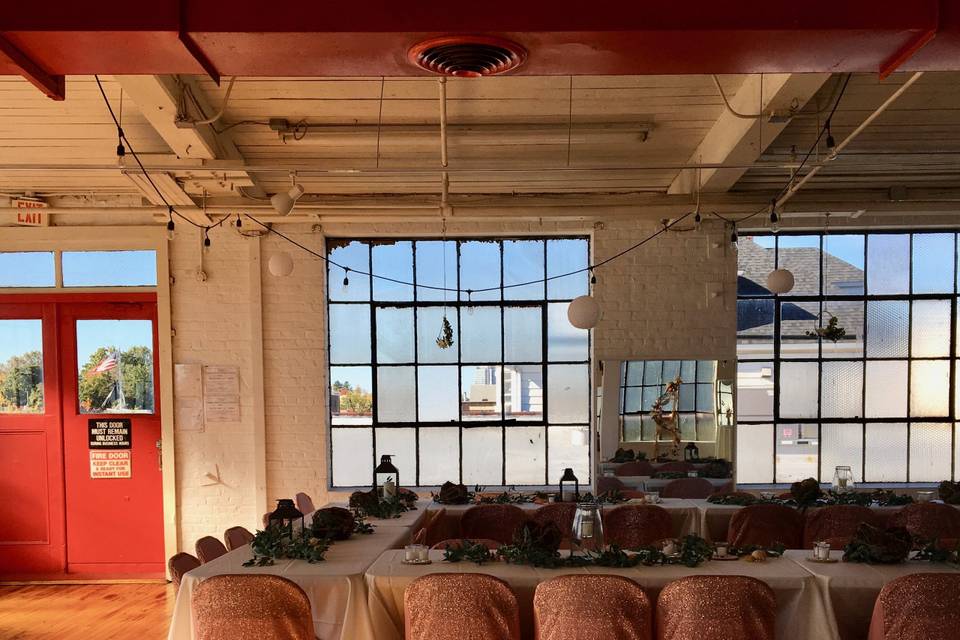 The golden hour in the Loft