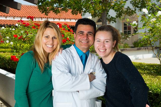 Dr. with Patients