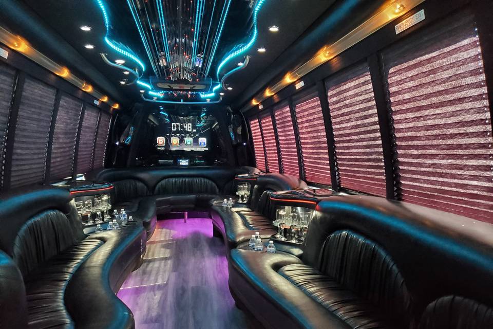 Limo Party Bus