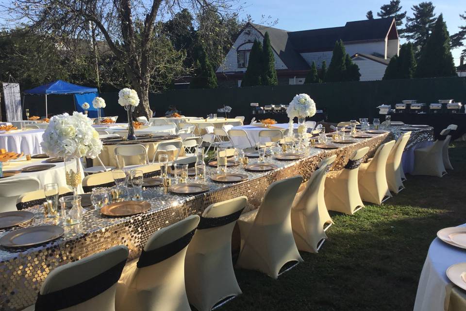 Outdoor seating