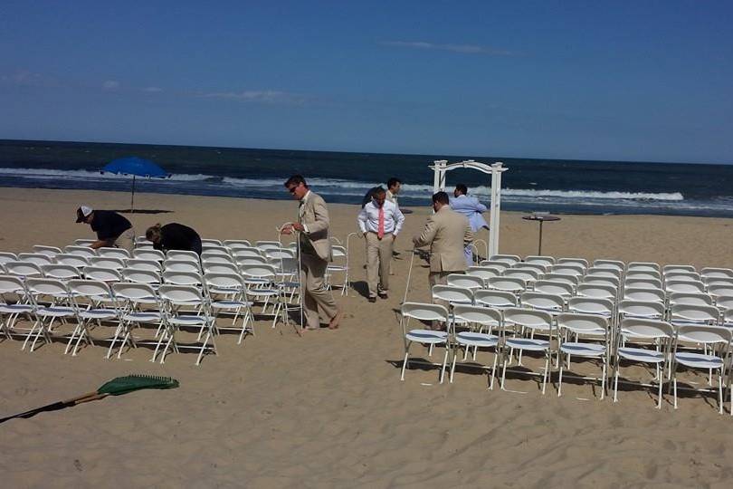 Ceremony area