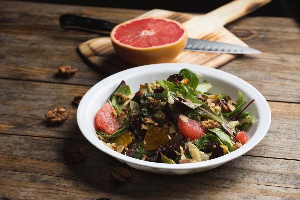 Grapefruit salad