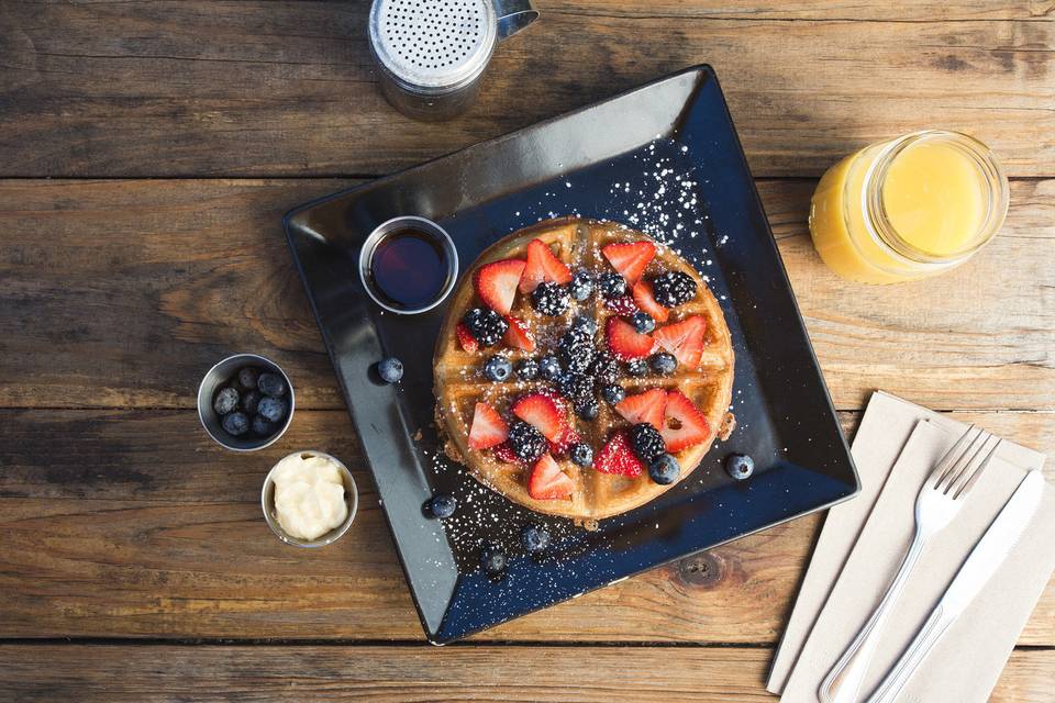 Brunch waffles