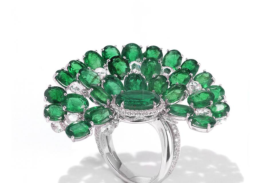 COOMI X MUZO Emerald Ring