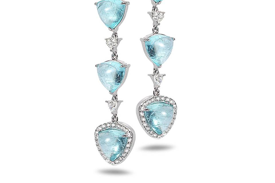 Paraiba Drop Earrings