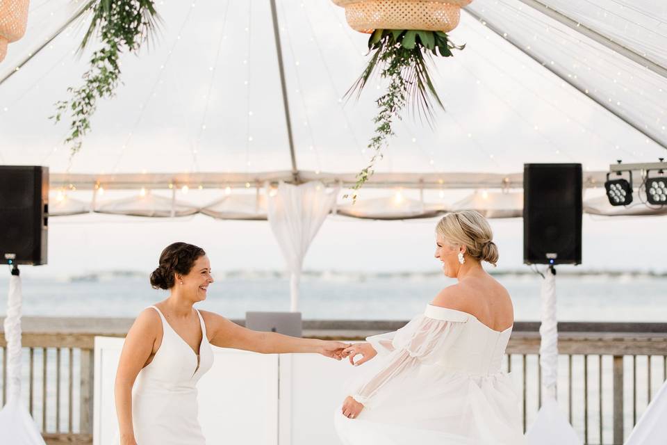 Dance Floor and Tent