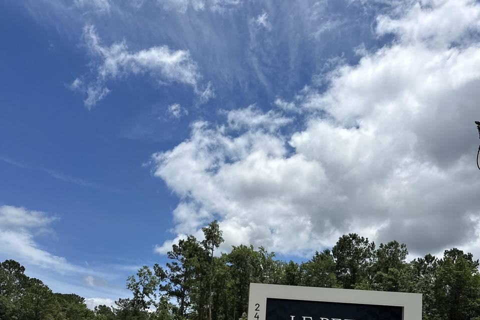 Front Sign