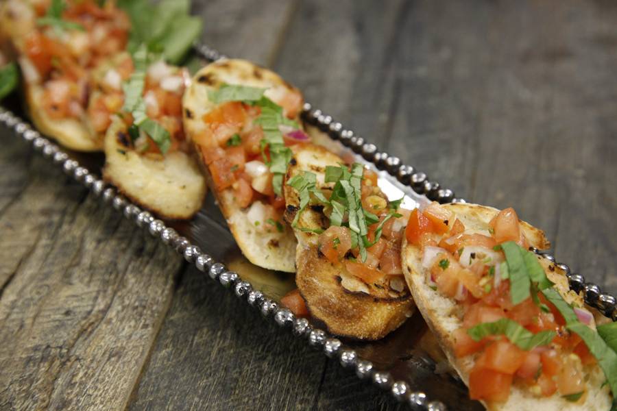 Tomato & Basil Bruschetta