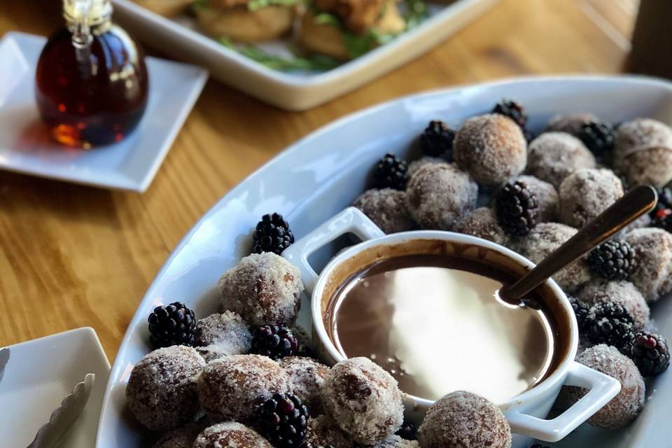 Cardamom Donut Holes