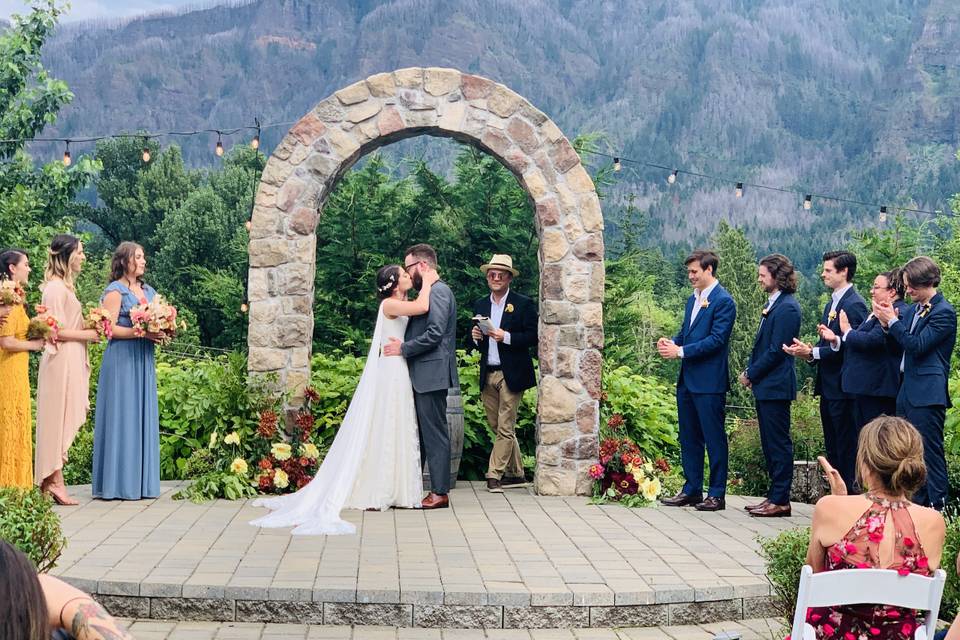 Wedding in the gorge