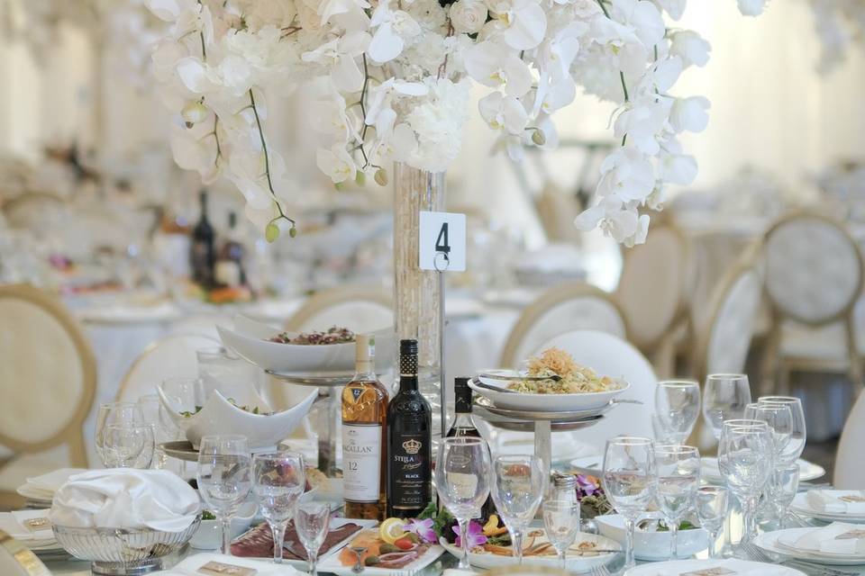 Orchid Wedding Centerpiece